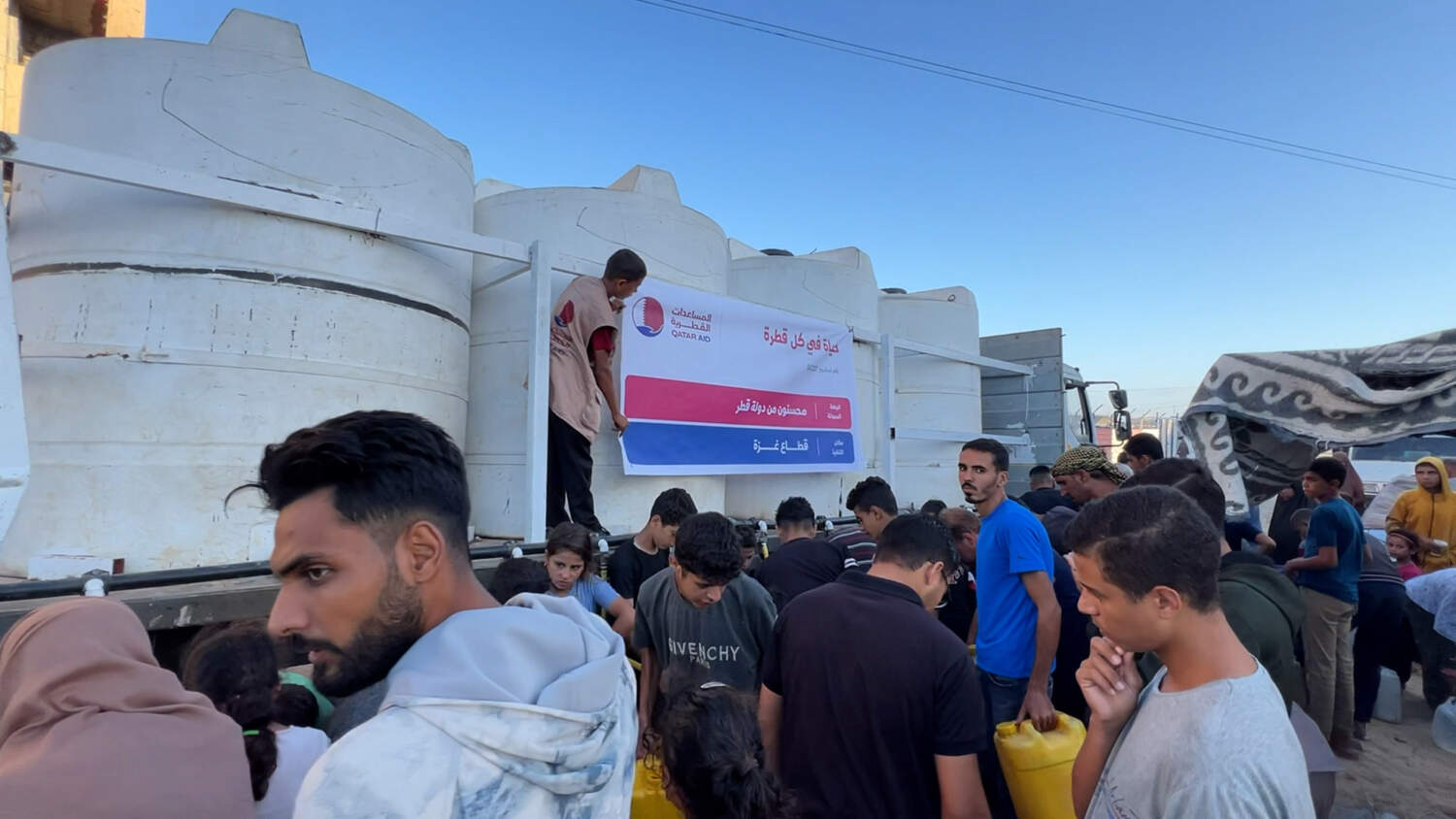 قطر الخيرية في غزة: عامان من العمل الإغاثي تحت النار